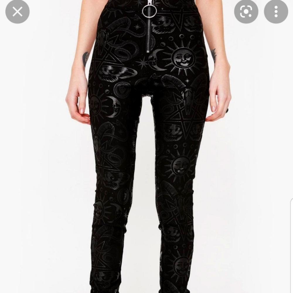 Temple high waisted trousers